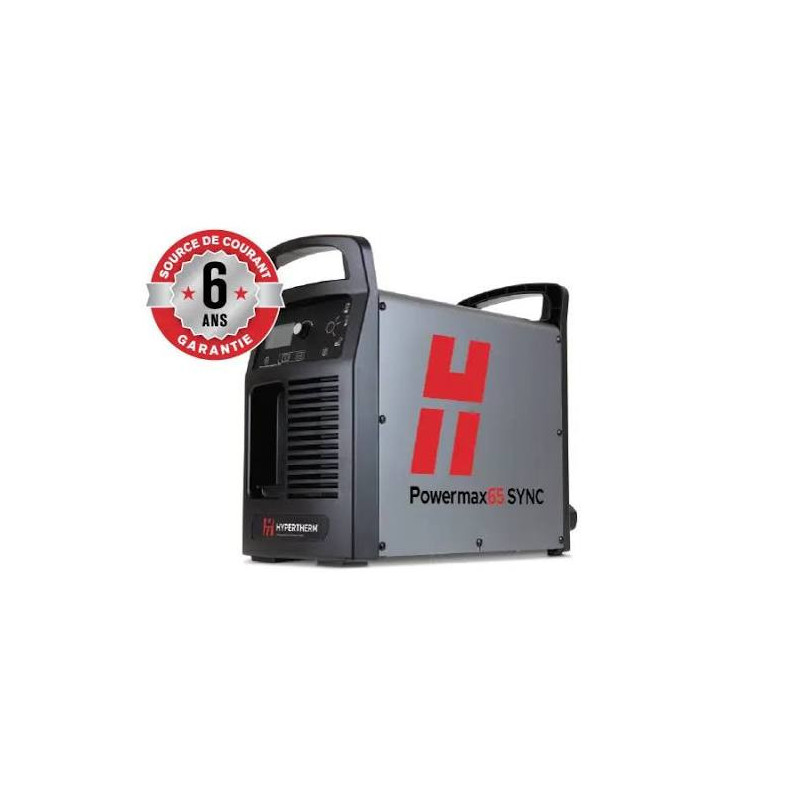 Poste Plasma | HYPERTHERM | POWERMAX 65 SYNC / 400V + TORCHE MANUEL 15,2M PORT CPC